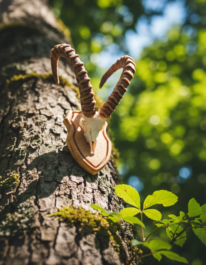 steinbock trophäe freisteller Main View Kopie 26 800x1029