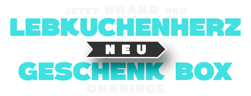 lebkuchenherz geschenkbox neu