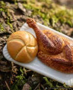 Bierzelt Brathuhn Anstecker – handgemacht von Undermountain (Ansicht 7)