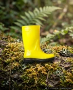 Gummistiefel (Gelb) Anstecker – handgemacht von Undermountain (Ansicht 6)