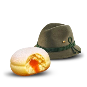 Krapfen Anstecker